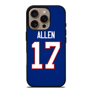 JOSH ALLEN BUFFALO BILLS NIKE iPhone 16 Pro Case Cover