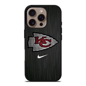 KANSAS CITY CHIEFS NFL NIKE iPhone 16 Pro Case Cover