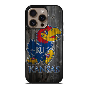 KANSAS JAYHAWKS WOODEN LOGO iPhone 16 Pro Case Cover KANSAS JAYHAWKS WOODEN LOGO iPhone 16 Pro Case Cover