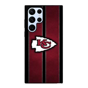 KANSAS CITY CHIEFS NFL METAL STRIPE Samsung Galaxy S22 Ultra Case Cover