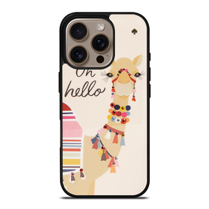 KATE SPADE CAMEL OH HELLO iPhone 16 Pro Case Cover