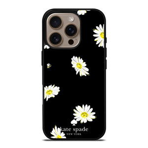 KATE SPADE FLOWER IN BLACK iPhone 16 Pro Case Cover