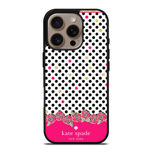 KATE SPADE FLOWER POLKADOT iPhone 16 Pro Case Cover