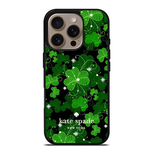 KATE SPADE GREEN LEAFS iPhone 16 Pro Case Cover