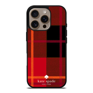 KATE SPADE NEW YORK RED iPhone 16 Pro Case Cover KATE SPADE NEW YORK RED iPhone 16 Pro Case Cover