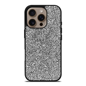 KEITH HARING ABSTRACT iPhone 16 Pro Case Cover