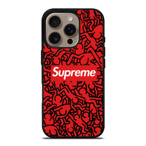 KEITH HARING SUPREME ART iPhone 16 Pro Case Cover