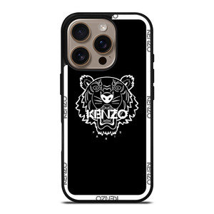 KENZO PARIS BORDERED LOGO iPhone 16 Pro Case Cover KENZO PARIS BORDERED LOGO iPhone 16 Pro Case Cover