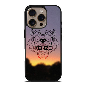 KENZO PARIS SUNSET LOGO iPhone 16 Pro Case Cover