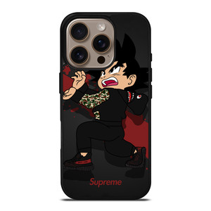 KIDS GOKU BAPE SUPREME iPhone 16 Pro Case Cover