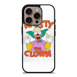 KRUSTY THE CLOWN THE SIMPSONS iPhone 16 Pro Case Cover KRUSTY THE CLOWN THE SIMPSONS iPhone 16 Pro Case Cover