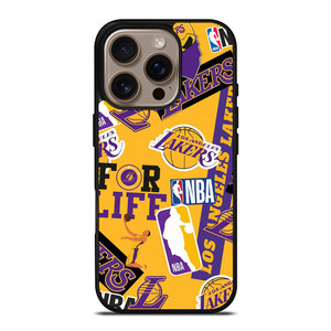 LA LOS ANGELES LAKERS STICKER BOMB iPhone 16 Pro Case Cover LA LOS ANGELES LAKERS STICKER BOMB iPhone 16 Pro Case Cover