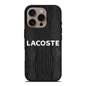 LACOSTE CROCODILE SKIN iPhone 16 Pro Case Cover LACOSTE CROCODILE SKIN iPhone 16 Pro Case Cover