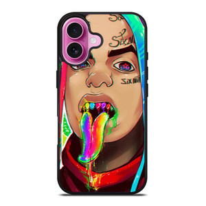 6IX9INE SIX NINE FACE iPhone 16 Plus Case Cover