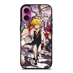 7 DEADLY SINS MELIODAS AND FRIEND iPhone 16 Plus Case Cover 7 DEADLY SINS MELIODAS AND FRIEND iPhone 16 Plus Case Cover