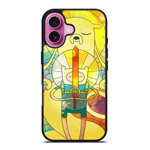 ADVENTURE TIME MY NEIGHBOUR TOTORO GLASS iPhone 16 Plus Case Cover