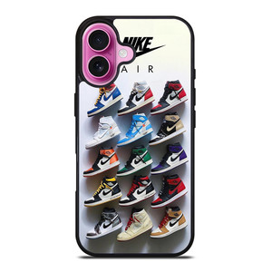 AIR JORDAN NIKE COLLAGE iPhone 16 Plus Case Cover AIR JORDAN NIKE COLLAGE iPhone 16 Plus Case Cover