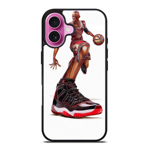 AIR JORDAN SHOES ART iPhone 16 Plus Case Cover AIR JORDAN SHOES ART iPhone 16 Plus Case Cover