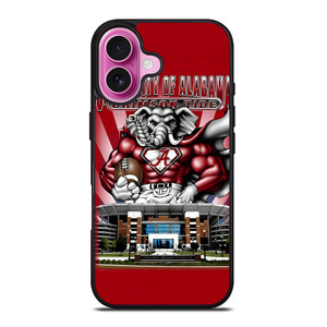 ALABAMA CRIMSON CAMPUS iPhone 16 Plus Case Cover