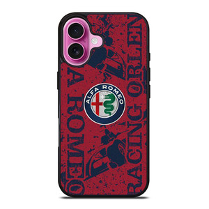 ALFA ROMEO FORMULA ONE RACING iPhone 16 Plus Case Cover ALFA ROMEO FORMULA ONE RACING iPhone 16 Plus Case Cover