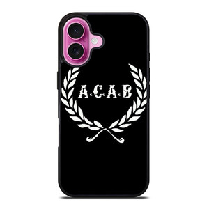 ALL CORPS ARE BASTARD ACAB SYMBOL iPhone 16 Plus Case Cover ALL CORPS ARE BASTARD ACAB SYMBOL iPhone 16 Plus Case Cover