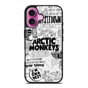 ARCTIC MONKEYS COLLAGE 2 iPhone 16 Plus Case Cover