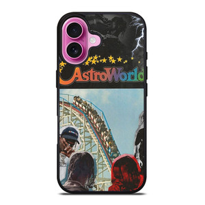 ASTROWORLD TRAVIS SCOTT COLLAGE iPhone 16 Plus Case Cover