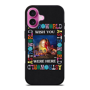 ASTROWORLD TRAVIS SCOTT iPhone 16 Plus Case Cover