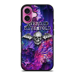 AVENGED SEVENFOLD ART LOGO iPhone 16 Plus Case Cover AVENGED SEVENFOLD ART LOGO iPhone 16 Plus Case Cover