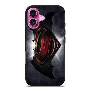 BATMAN VS SUPERMAN LOGO iPhone 16 Plus Case Cover BATMAN VS SUPERMAN LOGO iPhone 16 Plus Case Cover