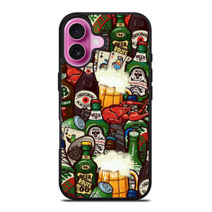 BEER BOTTLE CARTOON iPhone 16 Plus Case Cover BEER BOTTLE CARTOON iPhone 16 Plus Case Cover