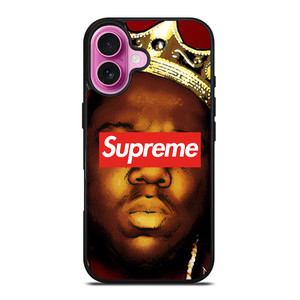 BIGGIE SMALLS NOTORIUOS SUPREME iPhone 16 Plus Case Cover BIGGIE SMALLS NOTORIUOS SUPREME iPhone 16 Plus Case Cover