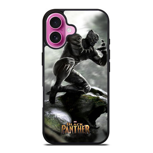 BLACK PANTHER MARVEL iPhone 16 Plus Case Cover BLACK PANTHER MARVEL iPhone 16 Plus Case Cover