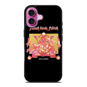 BLACK SABBATH BLOODY ALBUM COVER iPhone 16 Plus Case Cover