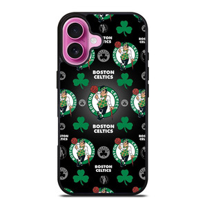 BOSTON CELTICS COLLAGE iPhone 16 Plus Case Cover
