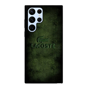 LACOSTE LEATHER Samsung Galaxy S22 Ultra Case Cover