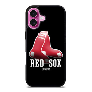 BOSTON RED SOX LOGO BASEBALL iPhone 16 Plus Case Cover BOSTON RED SOX LOGO BASEBALL iPhone 16 Plus Case Cover