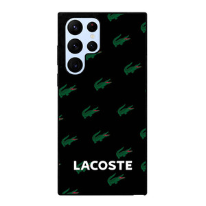 LACOSTE LOGO PATTERN Samsung Galaxy S22 Ultra Case Cover