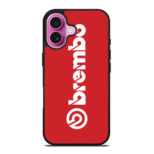 BREMBO DISC BRAKE RED LOGO iPhone 16 Plus Case Cover BREMBO DISC BRAKE RED LOGO iPhone 16 Plus Case Cover