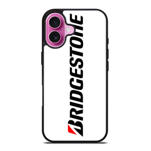 BRIDGESTONE TIRE LOGO WHITE iPhone 16 Plus Case Cover BRIDGESTONE TIRE LOGO WHITE iPhone 16 Plus Case Cover