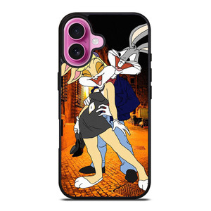 BUGS AND LOLA BUNNY LOONEY TUNES iPhone 16 Plus Case Cover BUGS AND LOLA BUNNY LOONEY TUNES iPhone 16 Plus Case Cover