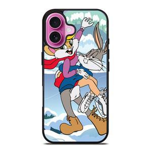 BUGS BUNNY AND LOLA CARTOON iPhone 16 Plus Case Cover BUGS BUNNY AND LOLA CARTOON iPhone 16 Plus Case Cover