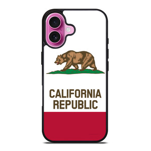 CALIFORNIA REPUBLIC FLAG iPhone 16 Plus Case Cover