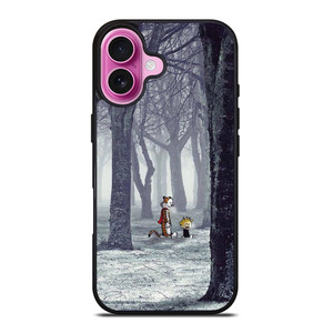 CALVIN AND HOBBES CARTOON iPhone 16 Plus Case Cover CALVIN AND HOBBES CARTOON iPhone 16 Plus Case Cover