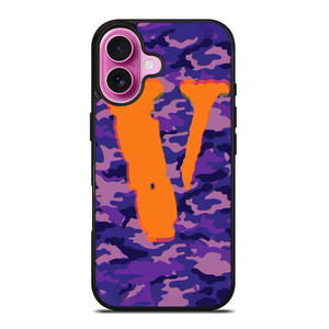 CAMO VLONE LOGO iPhone 16 Plus Case Cover