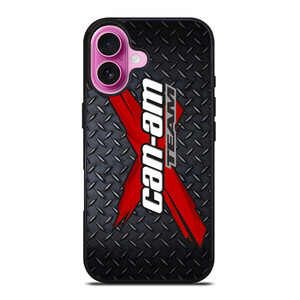CAN AM X TEAM METAL LOGO iPhone 16 Plus Case Cover
