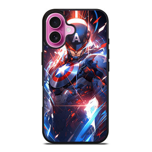 CAPTAIN AMERICA IRON MODE iPhone 16 Plus Case Cover CAPTAIN AMERICA IRON MODE iPhone 16 Plus Case Cover