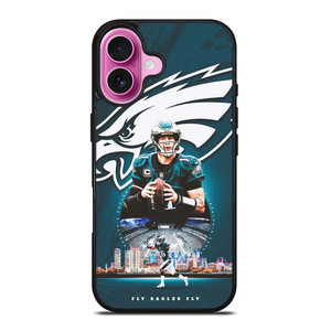 CARSON WENTZ PHILADELPHIA EAGLES NFL iPhone 16 Plus Case Cover