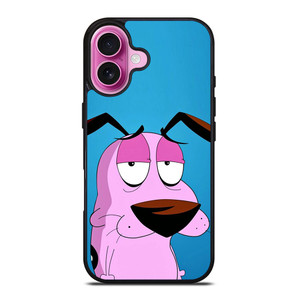 CARTOON COURAGE THE COWARDLY DOG iPhone 16 Plus Case Cover
