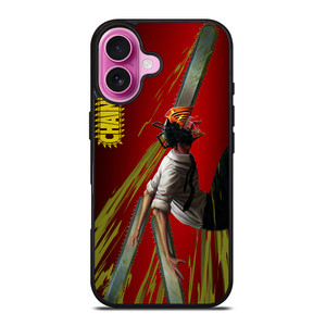 CHAINSAW MAN ANIME iPhone 16 Plus Case Cover